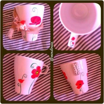 Pintar una taza madre